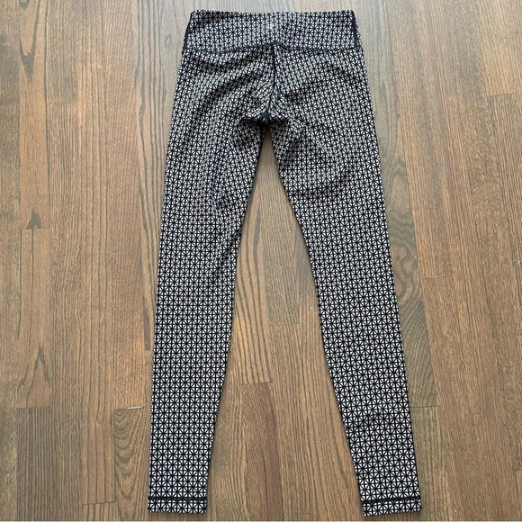 Lululemon Wunder Under Pant Full-On Luon Tri Geo Silver Spoon Black 4 W5G95S - Picture 10 of 12
